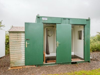 Campsite showers